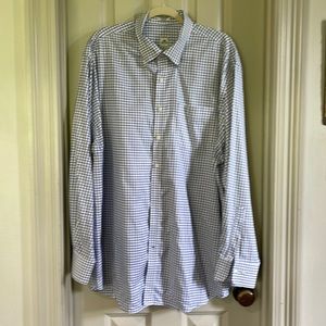 Peter Millar Men’s Button Down Long Sleeve Shirt, XXL,